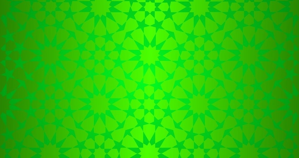 Зеленый фон с узорами