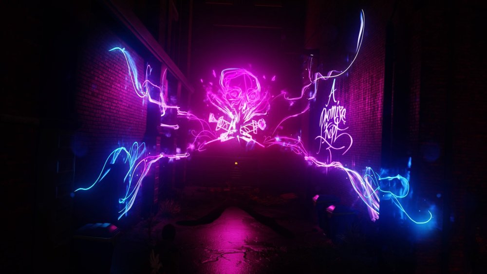 Infamous second son неон