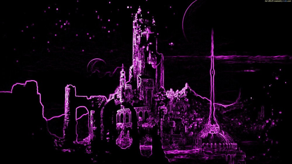 Заставка на рабочий стол неон