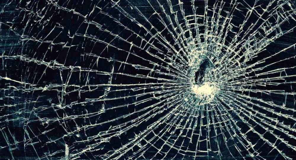 Разбитый монитор