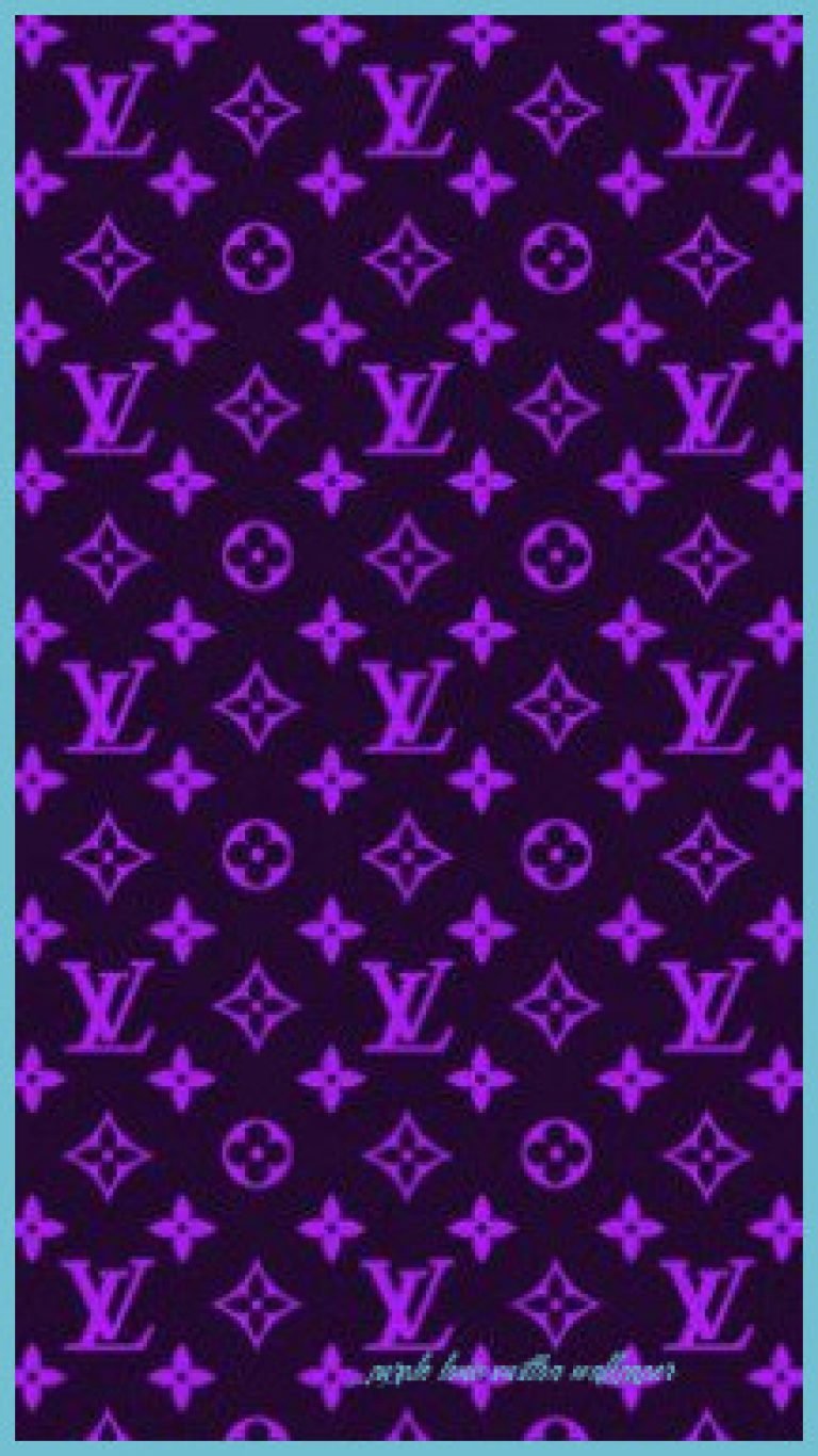 Фиолетовый Луи Виттон