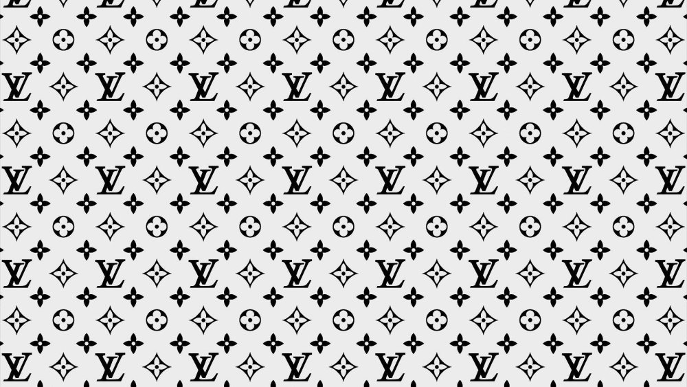 Луи витон на белом ФОНП