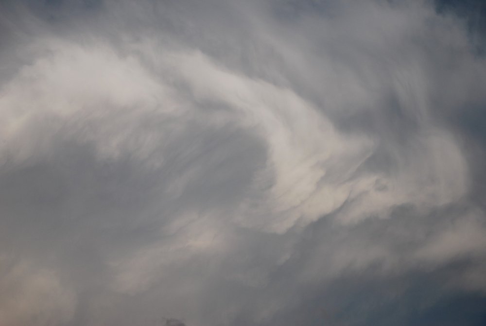 Серые облака фон