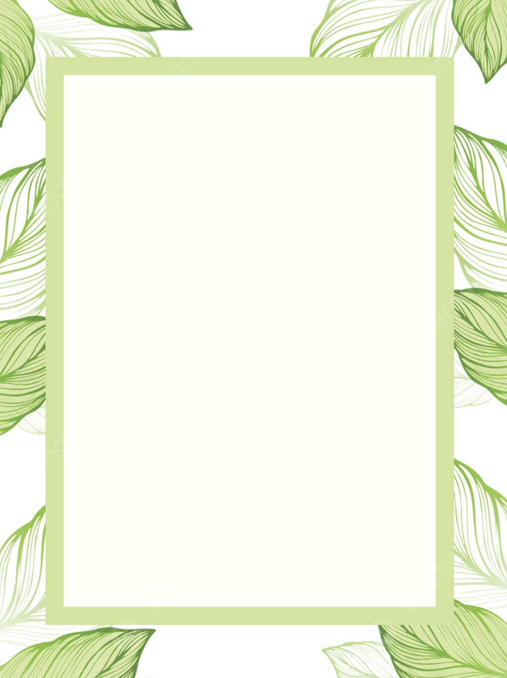 Растительная рамка