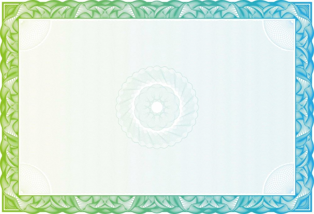 Рамка для сертификата