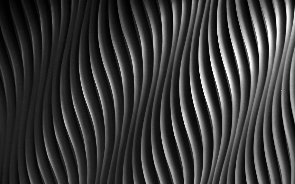 Волны на картах черно белые