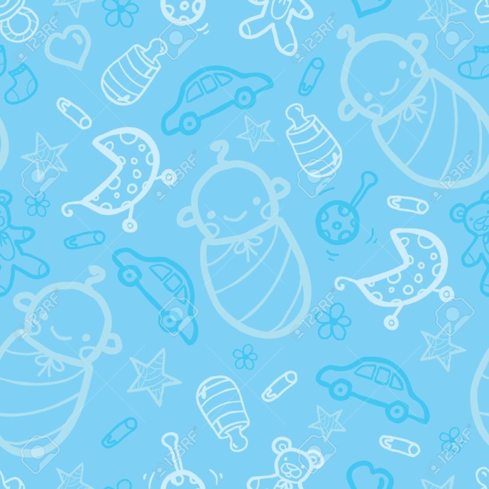 Красивый фон для новорожденного мальчика