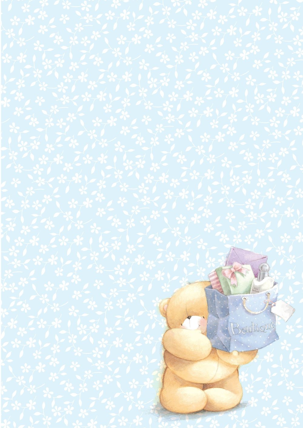 Нежный фон для новорожденного