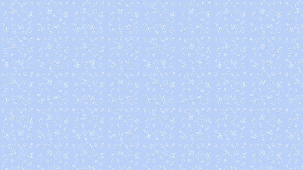 Фон голубой детский