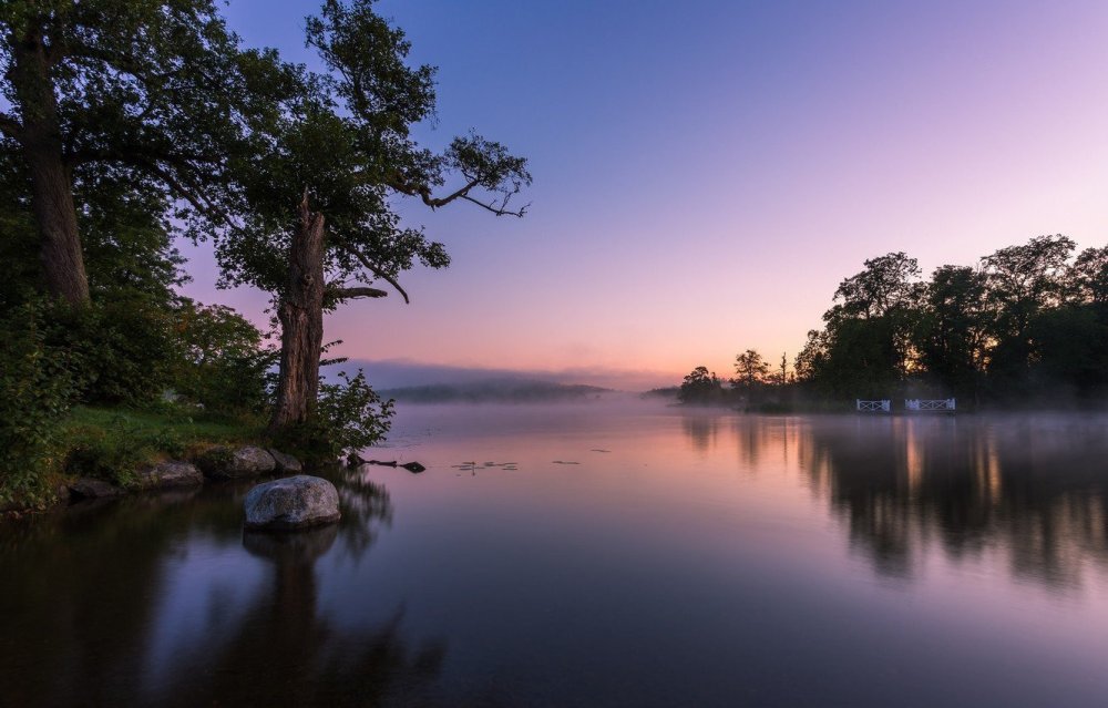 Спокойные пейзажи природы