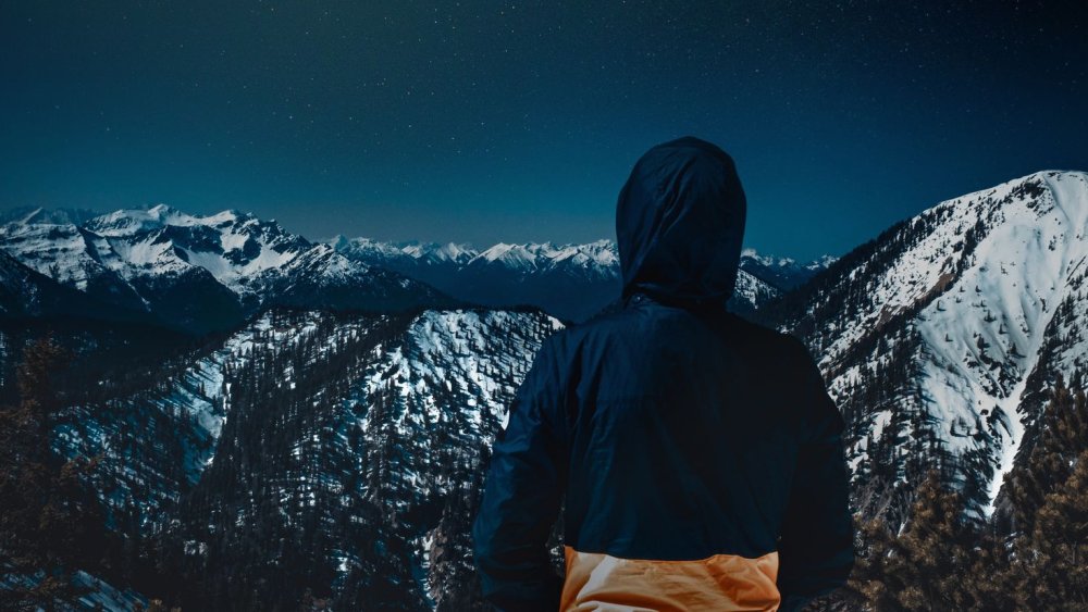 Человек в горах