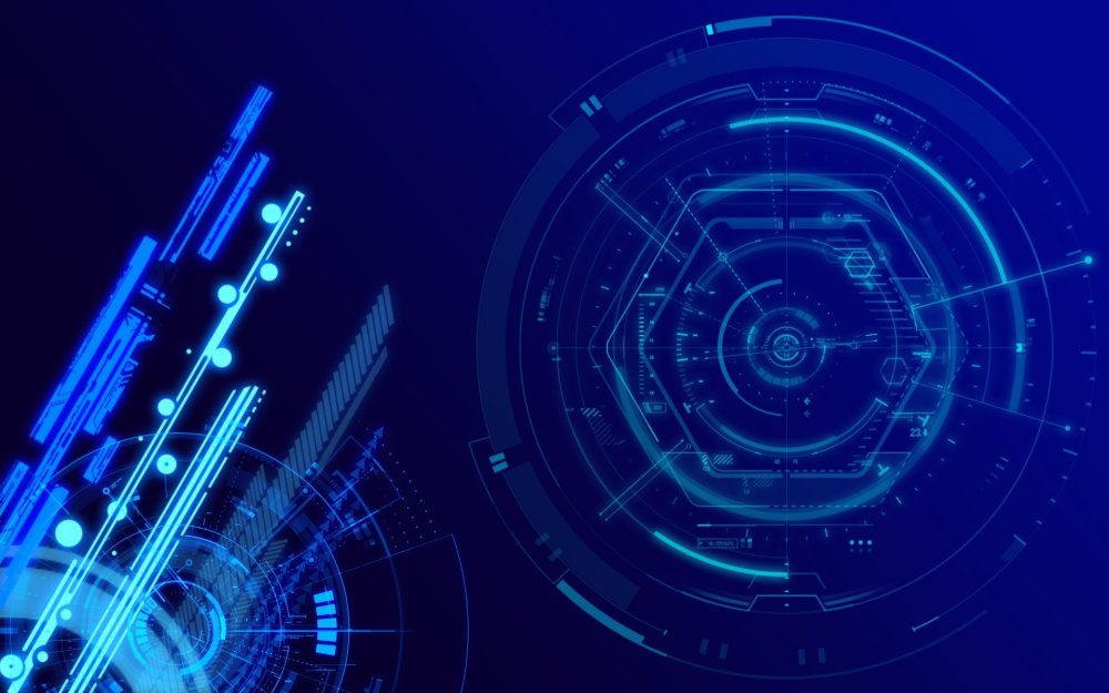 Футуристический фон