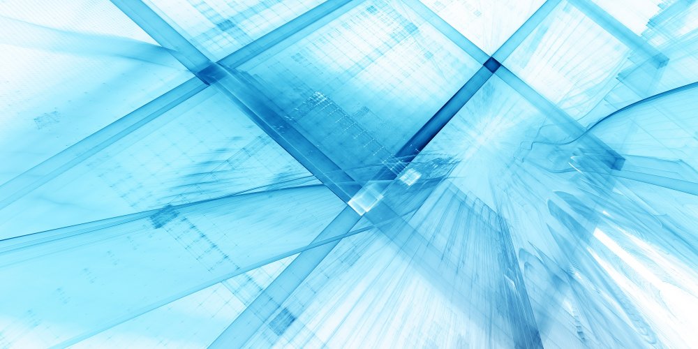 Синий абстрактный фон