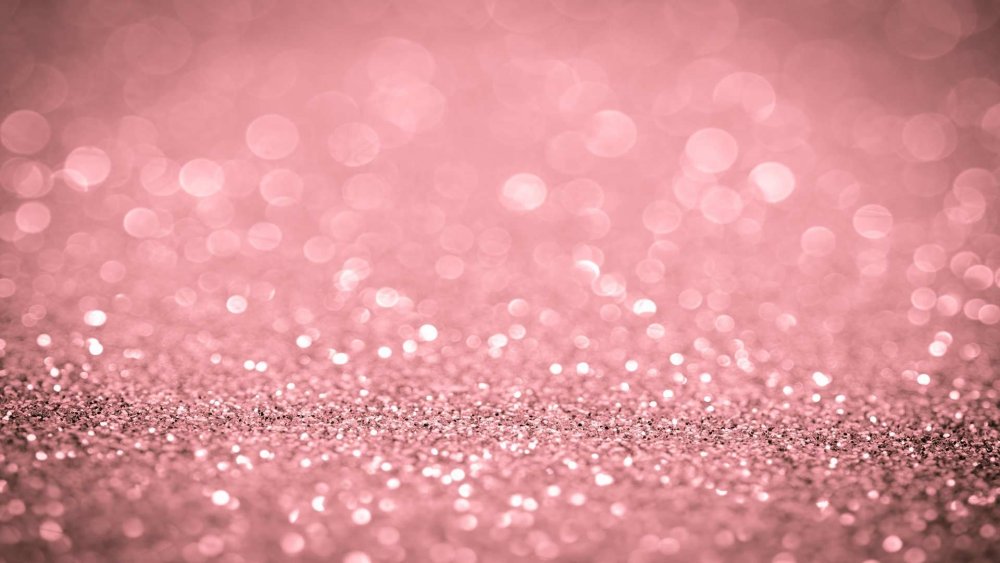 Розовый фон с блестками