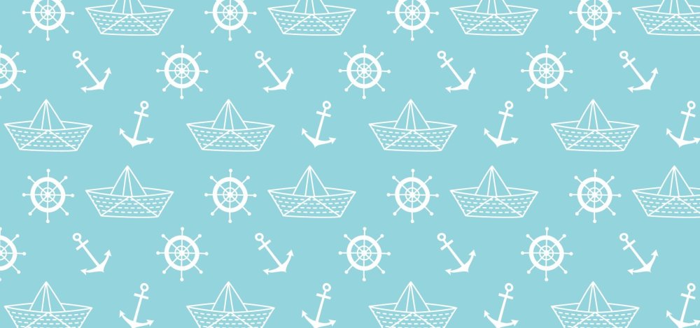 Паттерн на морскую тематику