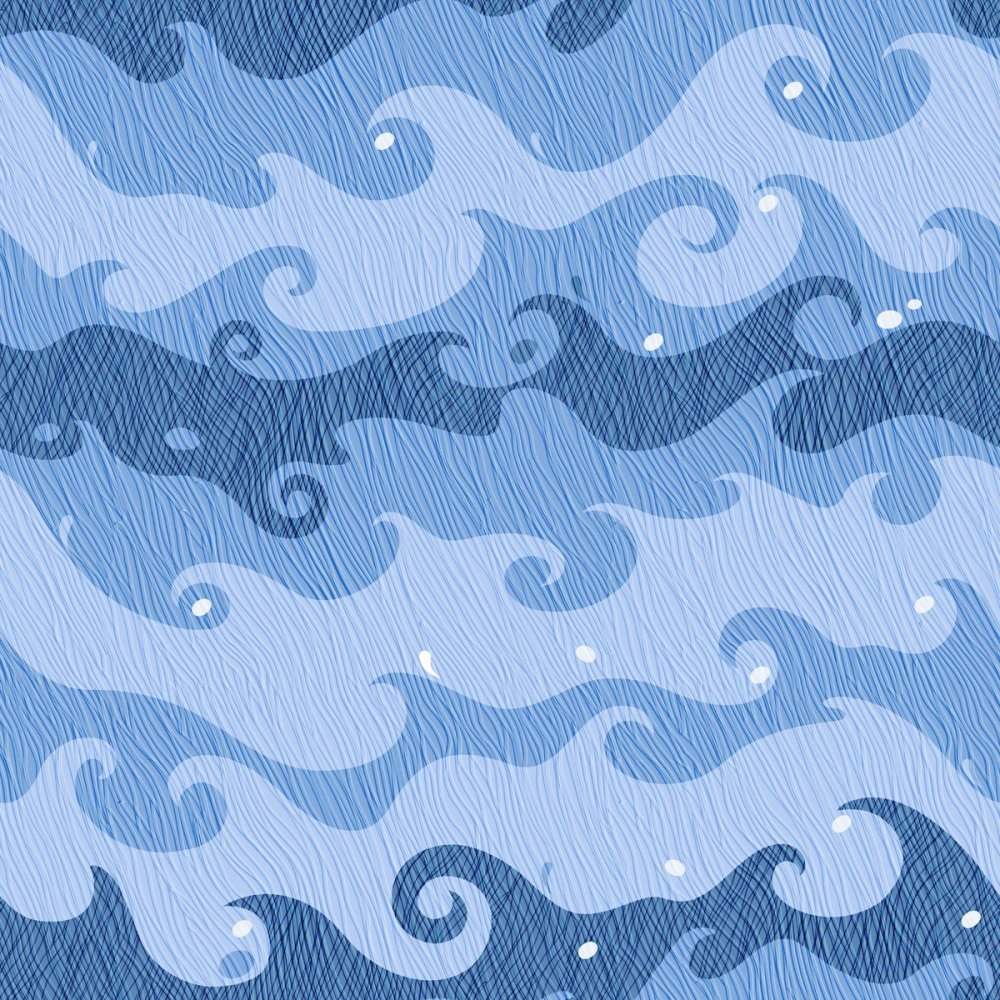 Морской орнамент