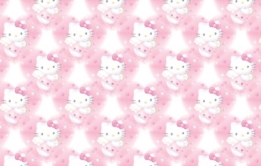 Фон Хелло Китти