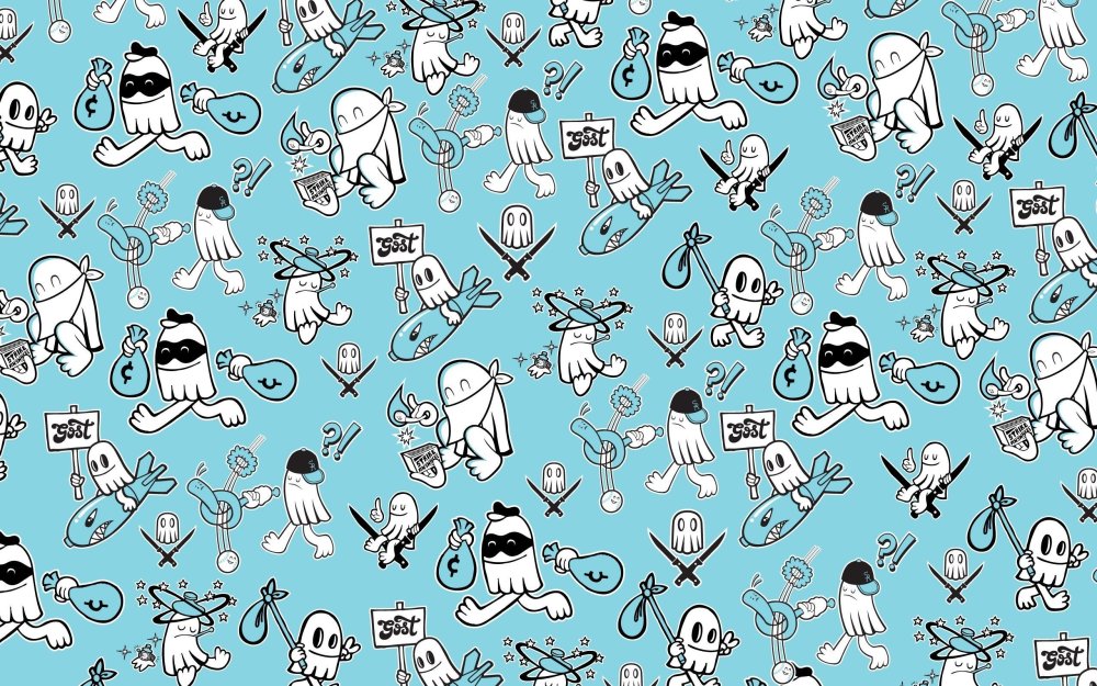 Прикольный задний фон