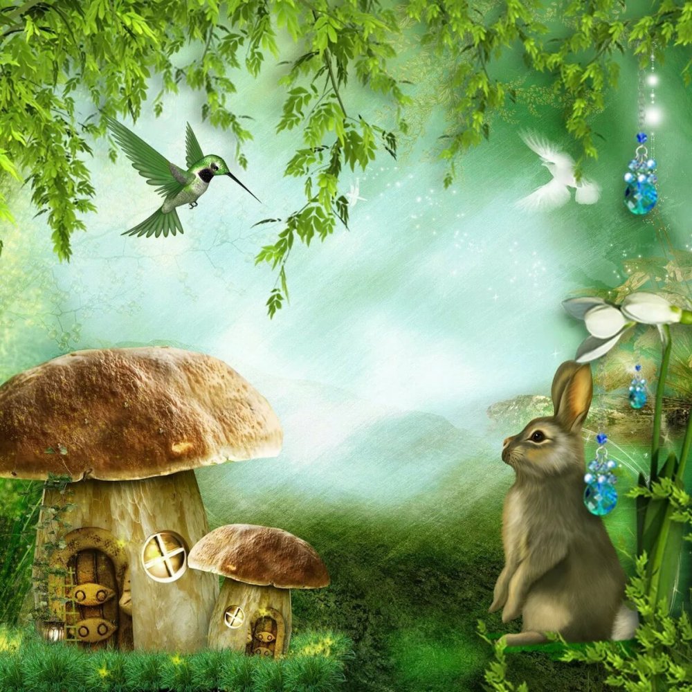 Сказочный фон