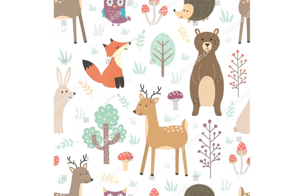 Животные в скандинавском стиле