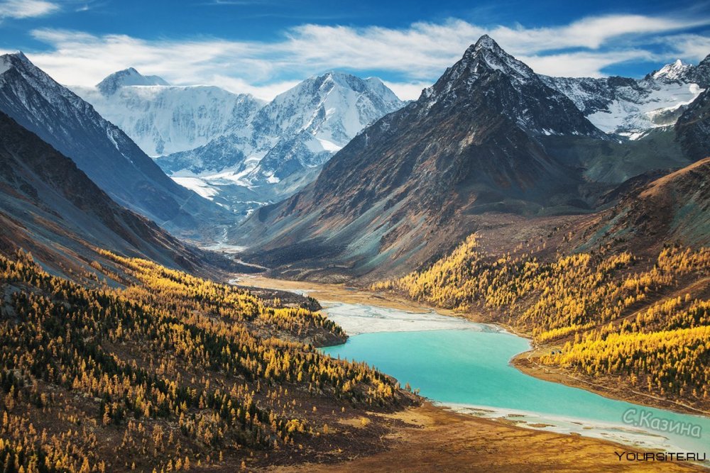 Природа горного Алтая Белуха