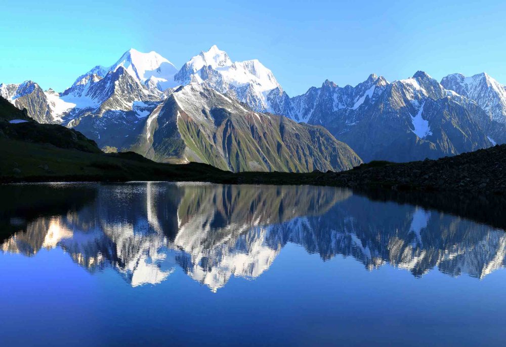 Фотошторы горные хребты