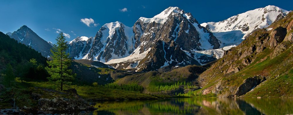 Белуха гора панорама