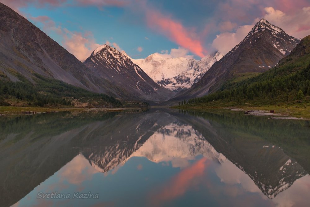 Гора Белуха, горный Алтай