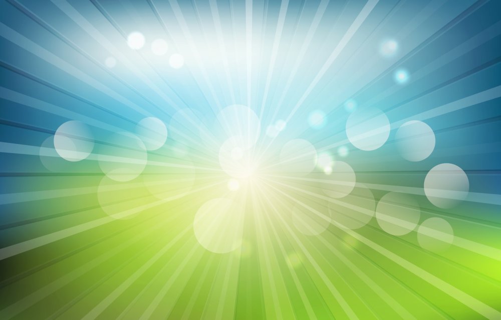 Фон солнце с лучами