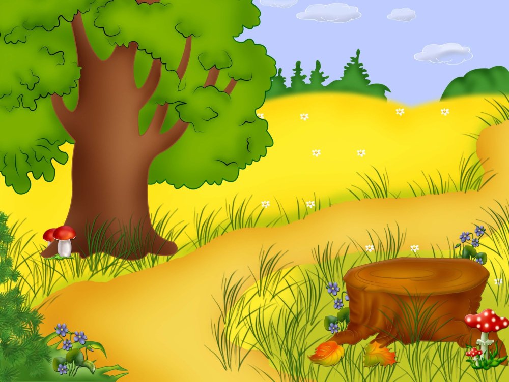 Лесная Поляна рисунок