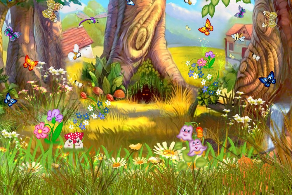 Сказочная пляска в лесу