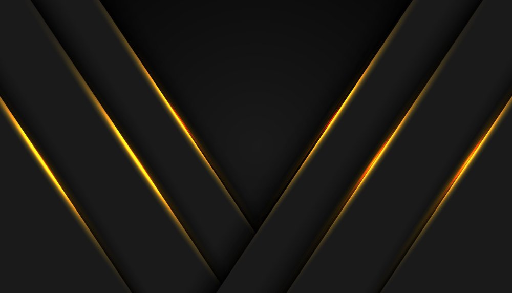 Черно золотой фон