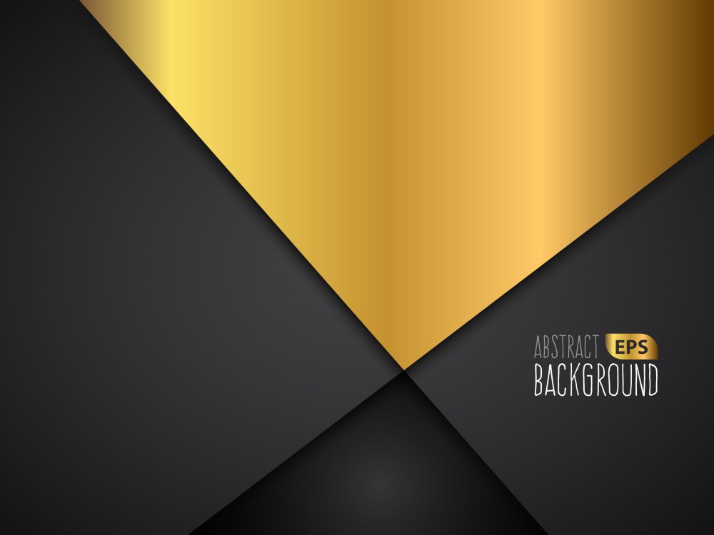 Желто черный баннер