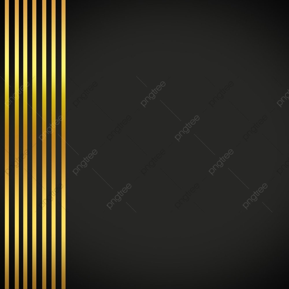 Золотые линии на черном фоне
