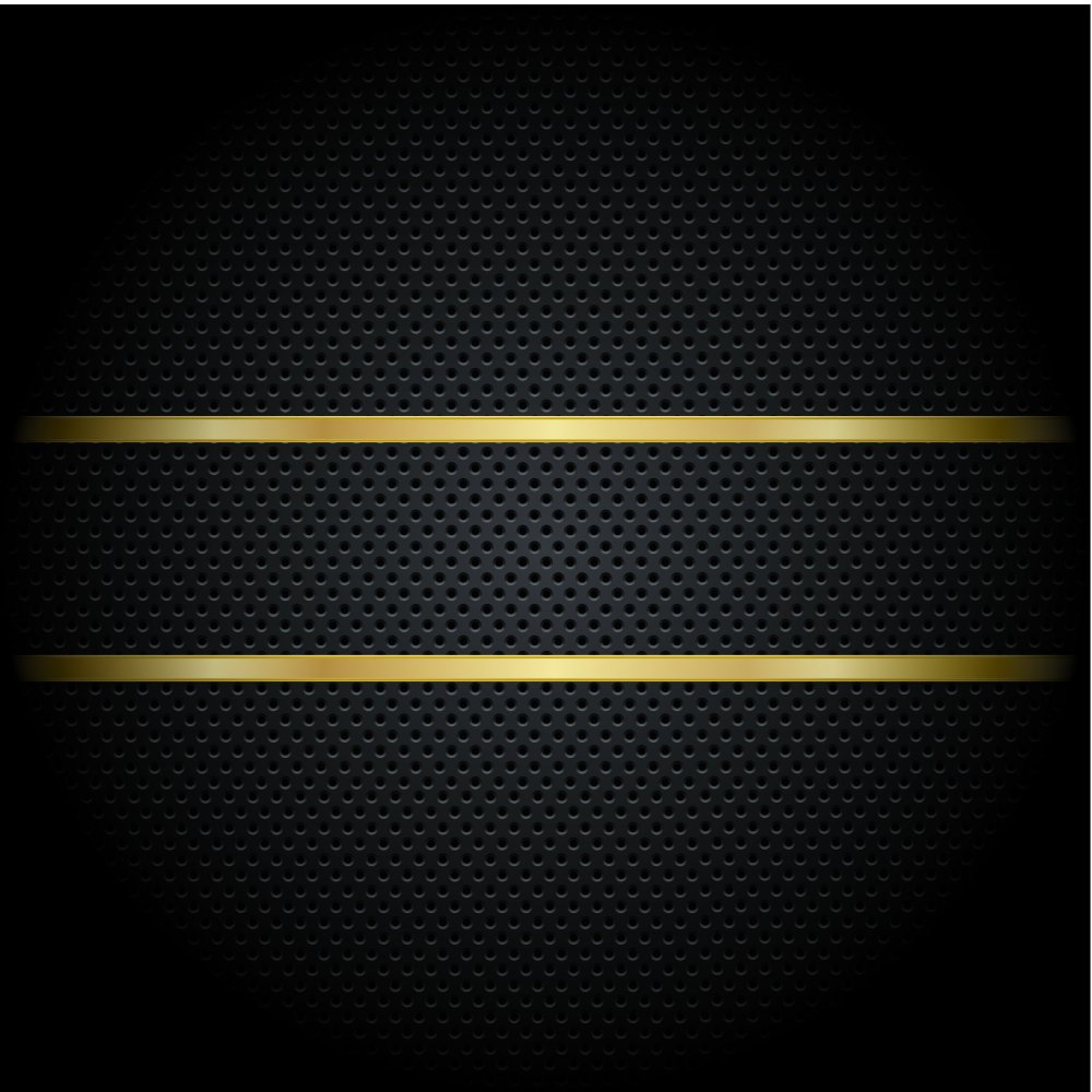 Золотые линии на черном фоне