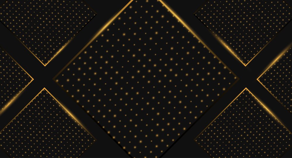 Черно золотой фон