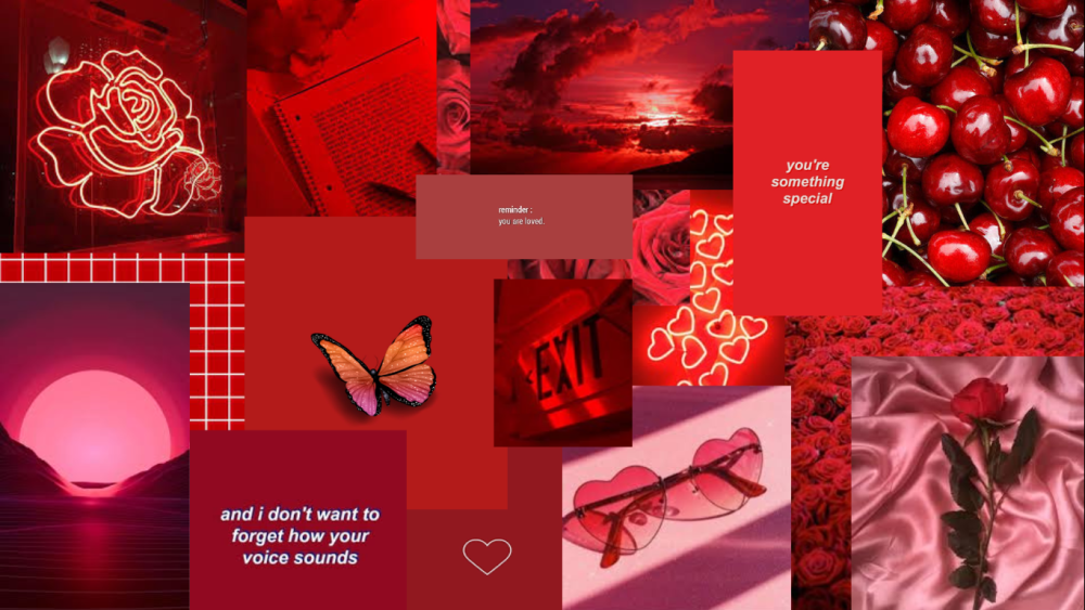 Обои Red aesthetic
