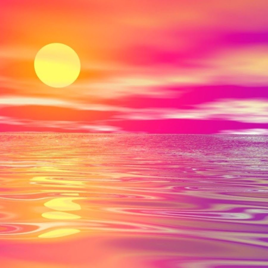 Розовый закат