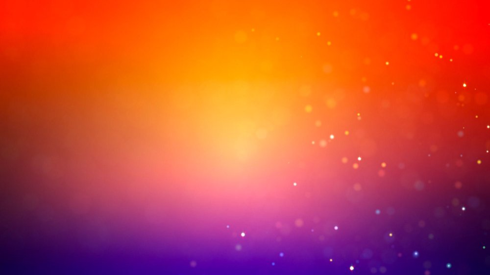 Фиолетово-оранжевый фон анимированный