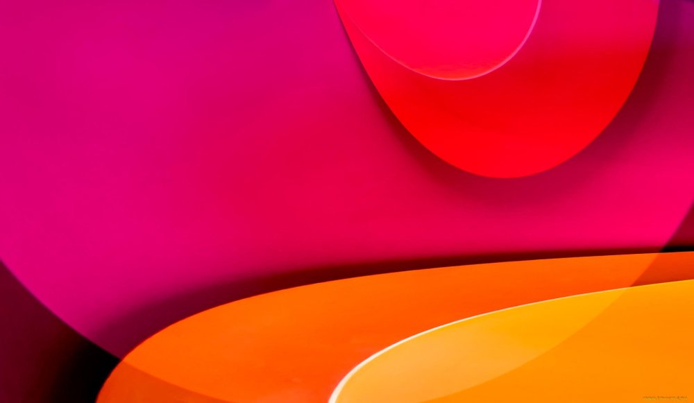 Градиент оранжевый розовый