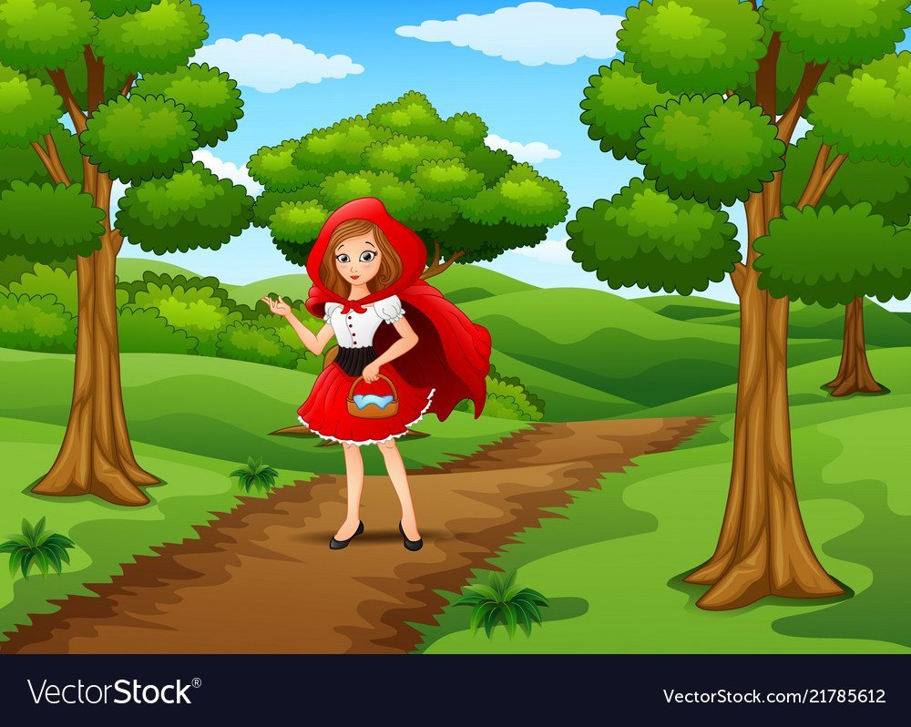 Красная шапочка фон