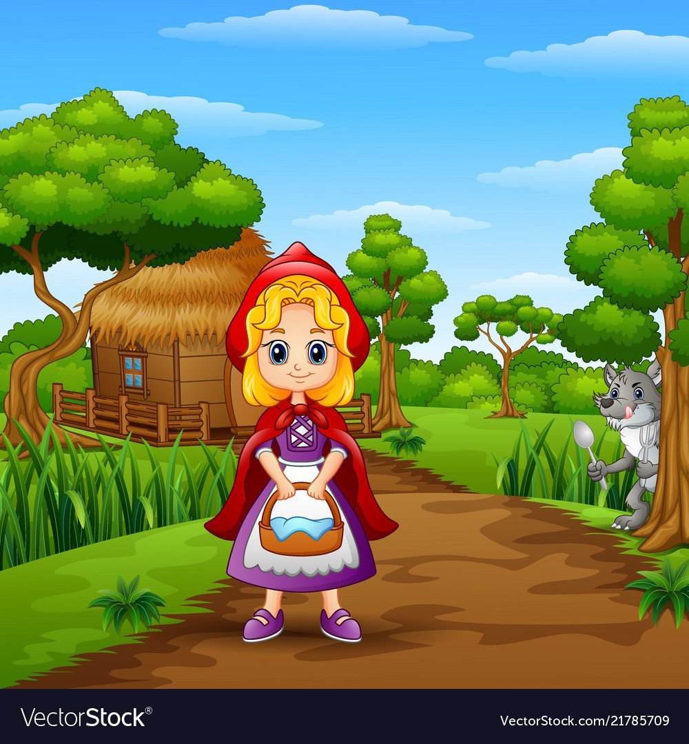 Красная шапочка фон