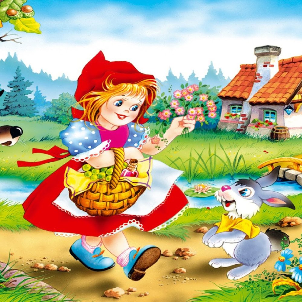 Сказочный домик красная шапочка