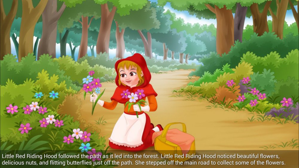 Сказки Fairy Tales красная шапочка