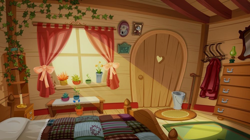 Красная шапочка и волк рисунок