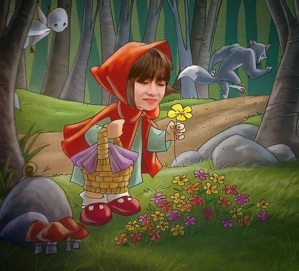 Красная шапочка картинка для детей