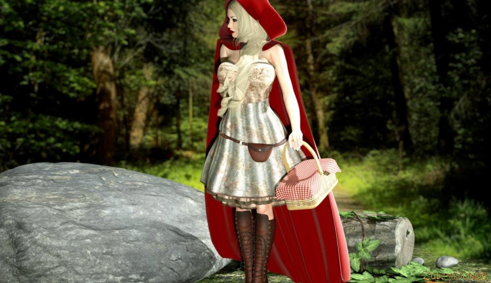 Красная шапочка фон