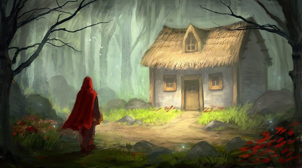 Красная шапочка стилизация