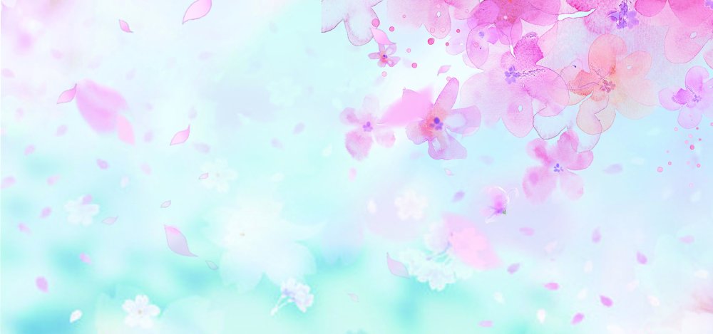 Бирюзо розовый нежный фон