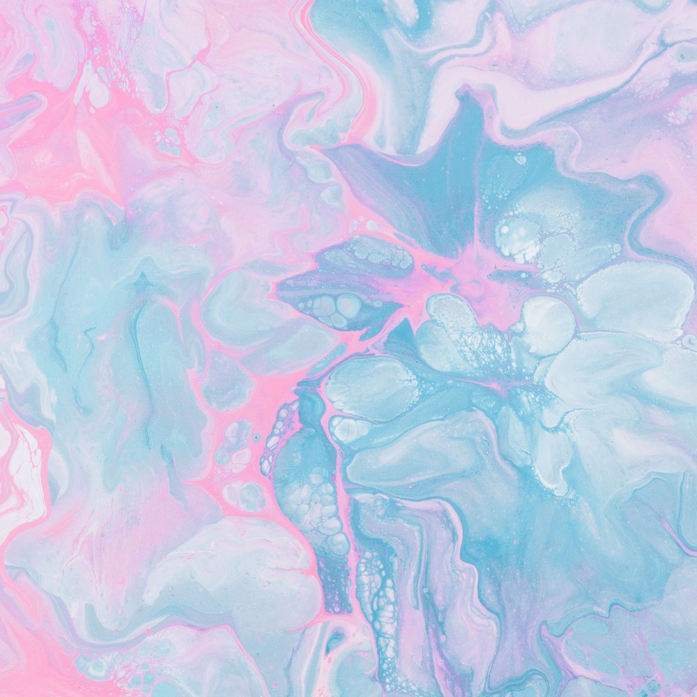 Розовый и голубой